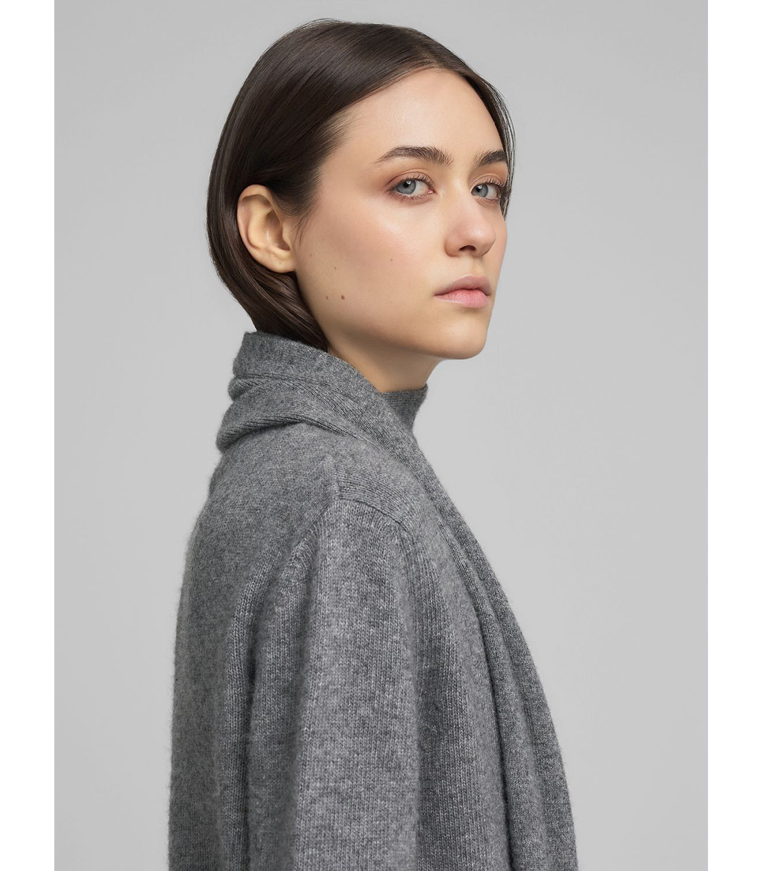 スカーフネック プルオーバー 詳細画像 アイアングレー 5